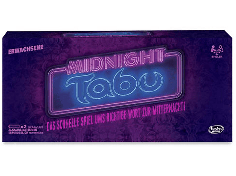 HASBRO GAMING Gesellschaftsspiel Tabu Midnight