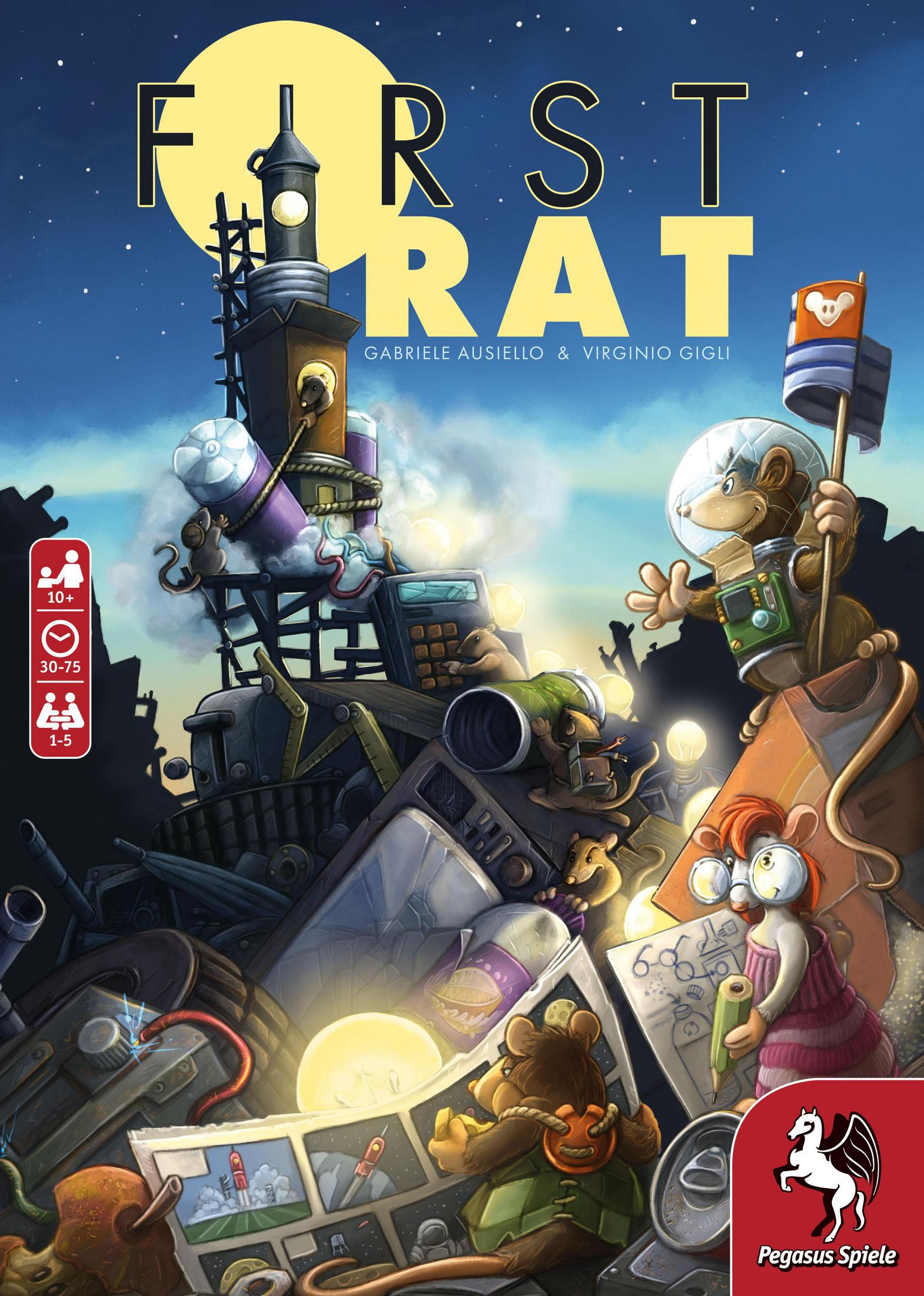 RAT PEGASUS Brettspiel FIRST 51232G