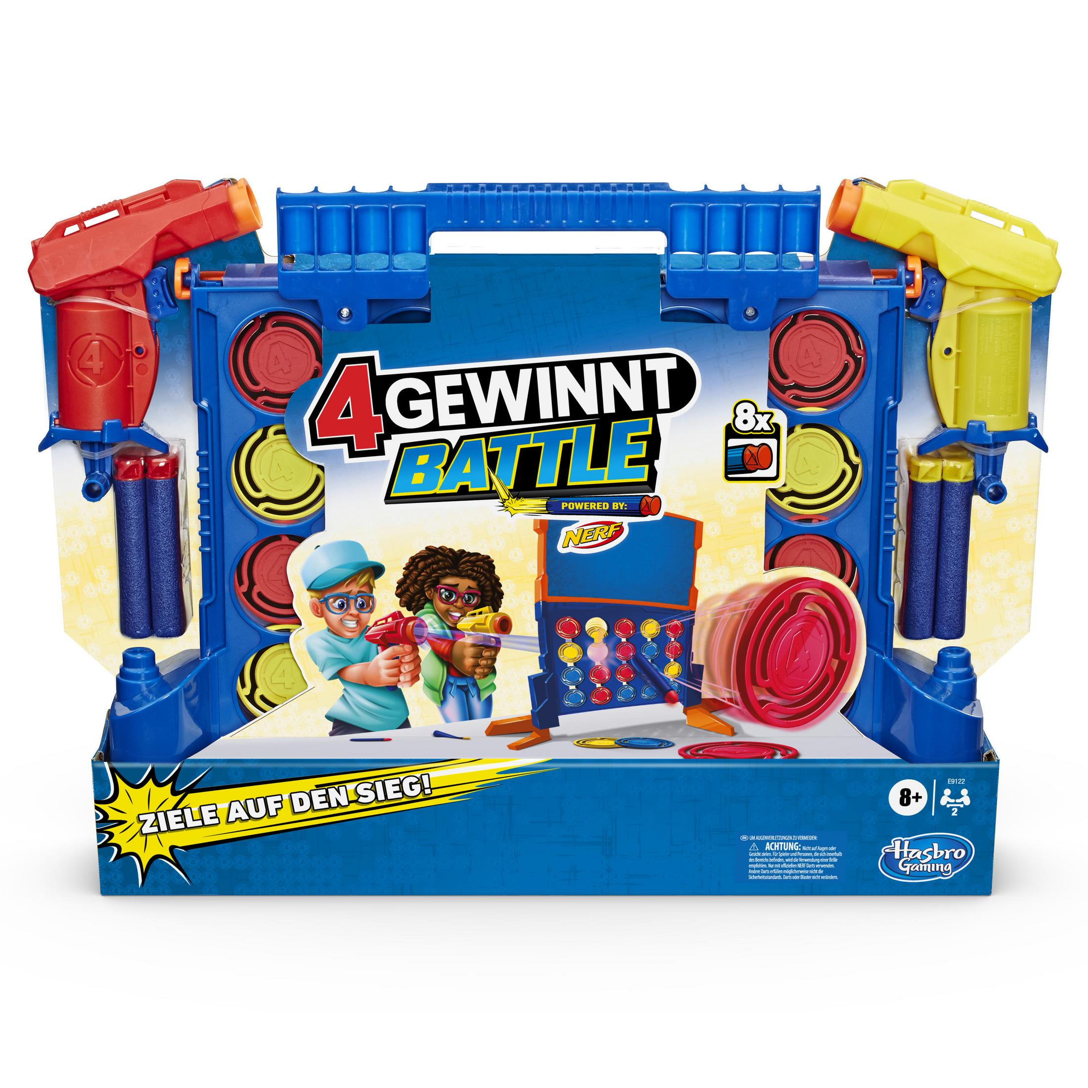 BATTLE 4 GEWINNT GAMING HASBRO Kinderspiel E9122100