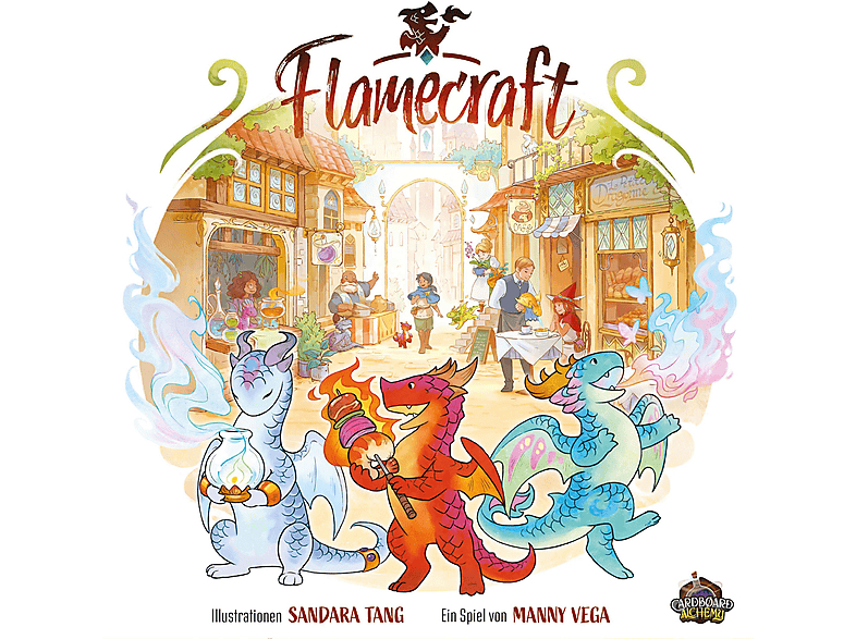 LDGD0011 FLAMECRAFT ASMODEE Familienspiel