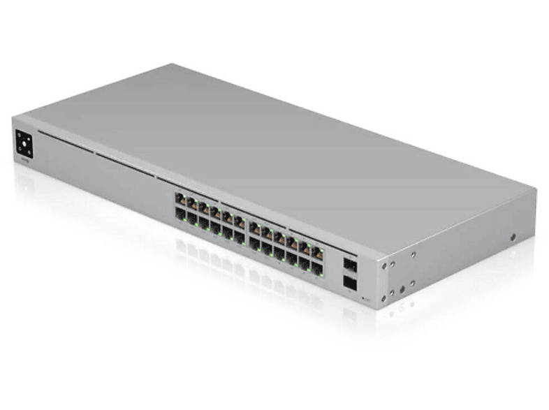 USW-24-POE Ubiquiti SPF+ Port Switch Rack 95W (24 Ethernet UBIQUITI Switch Gigabit UniFi Gigabit 24 1U)