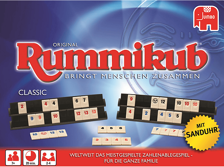 JUMBO 17571 ORIGINAL CLASSIC Gesellschaftsspiel RUMMIKUB