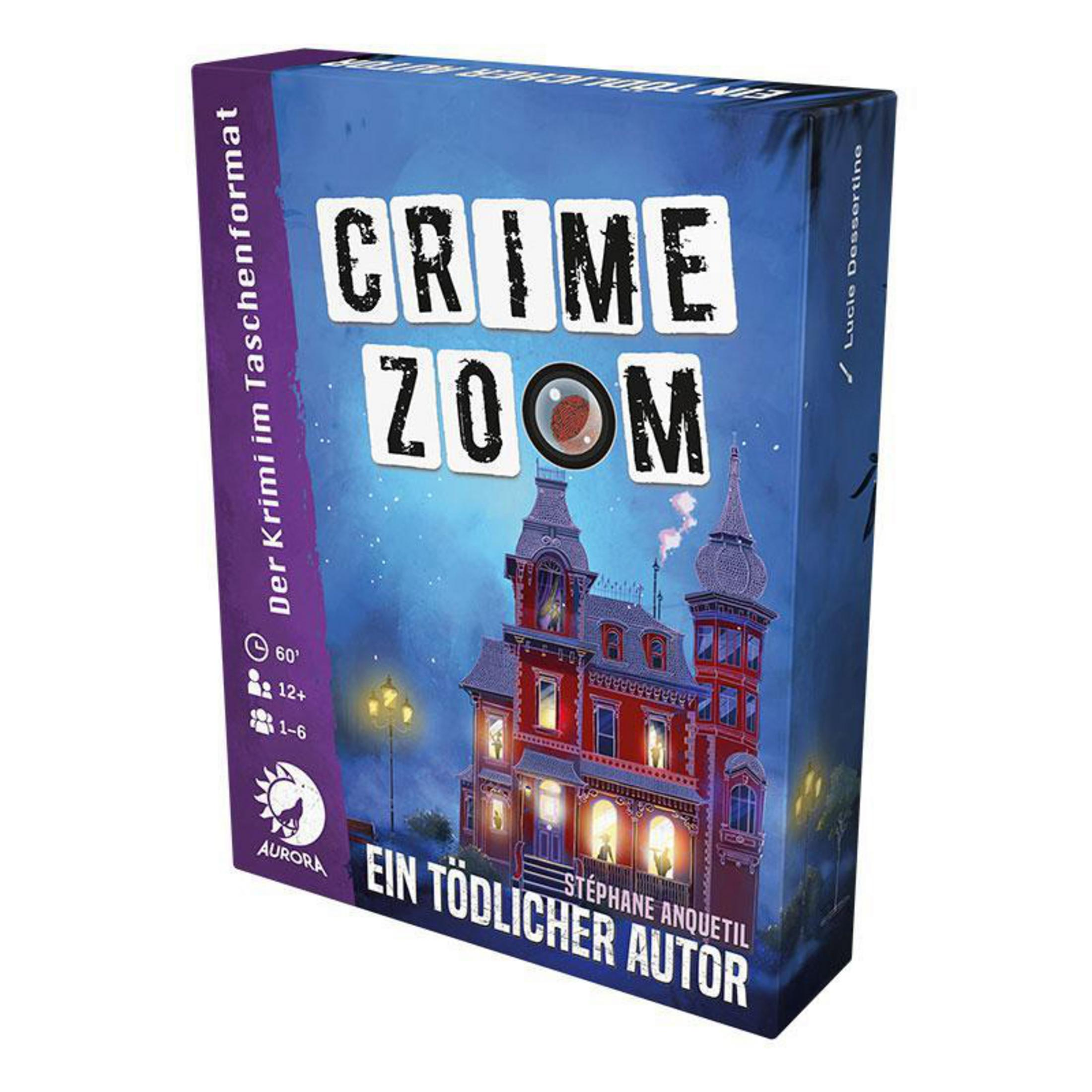 CRIME 3-EIN AURORA FALL TÖDLICHER AUTOR ZOOM LDGD0006 Gesellschaftsspiel