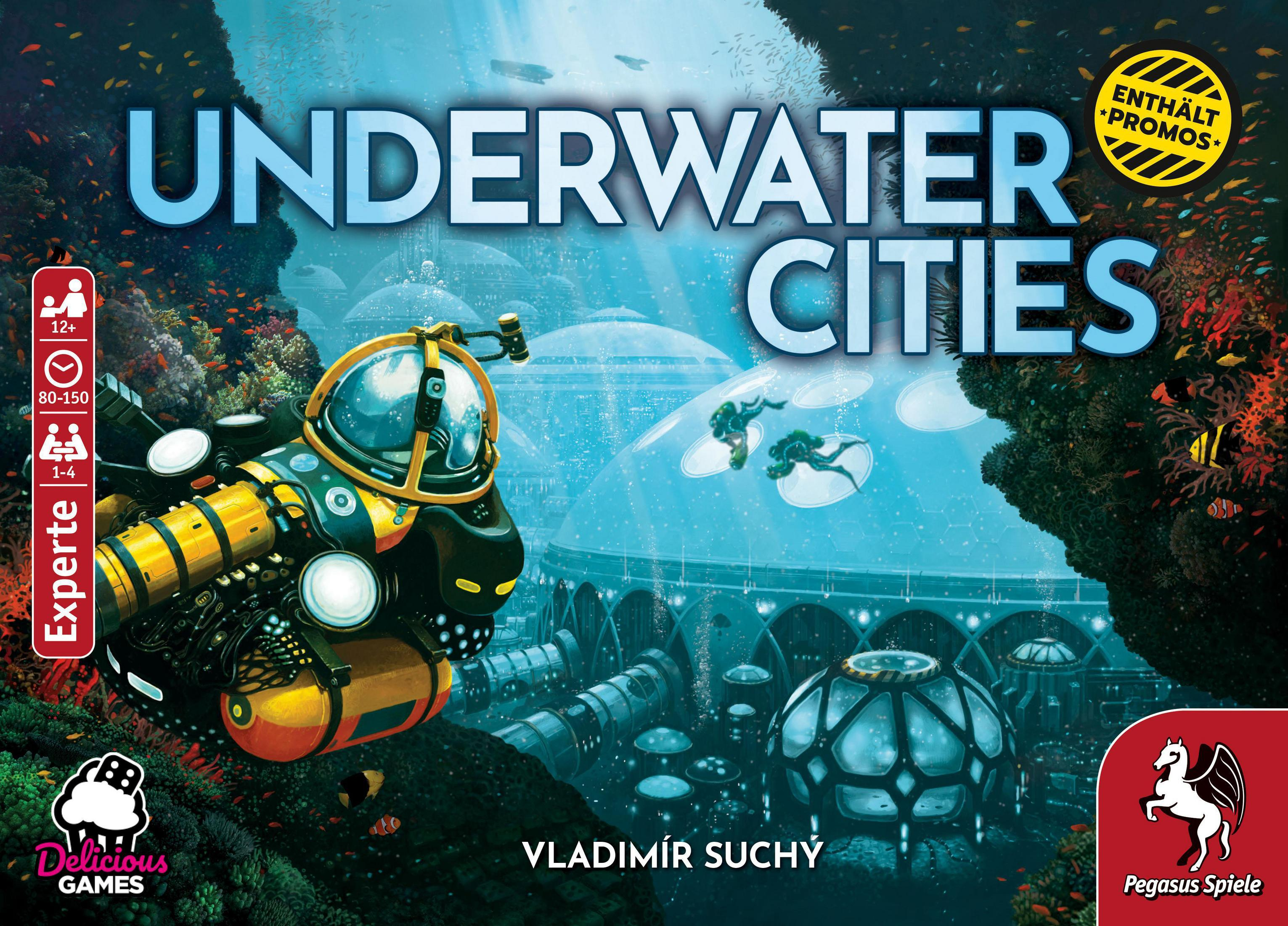 51905G CITIES Brettspiel UNDERWATER PEGASUS