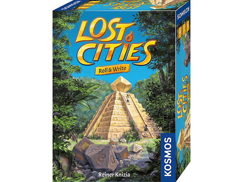 KOSMOS 680589 WRITE Würfelspiel CITIES-ROLL & LOST