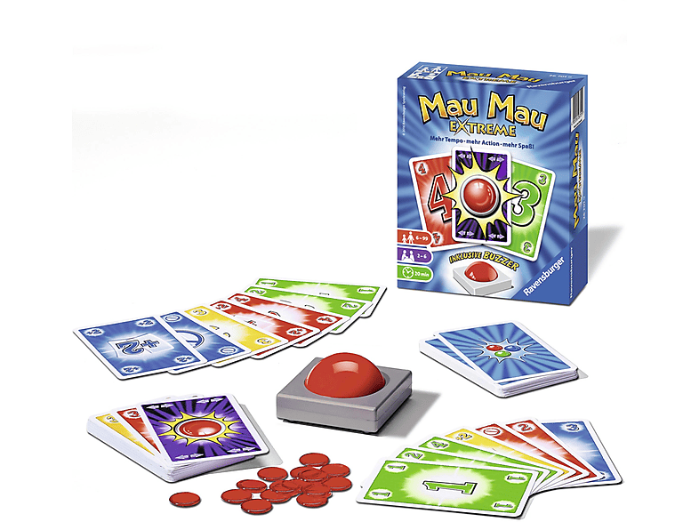 Ravensburger Wickie Mau-Mau – Kartenspiel Für Ki Produktbild-Vorschau 6