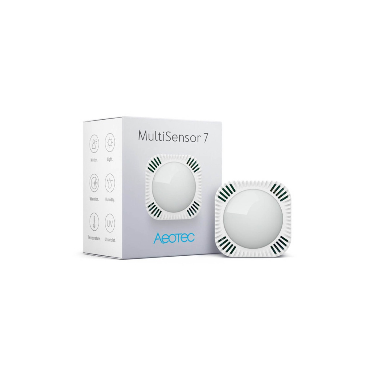 AEOTEC 6-in-1-Multifunktionsmelder 7 Weiß Sensor Multisensor
