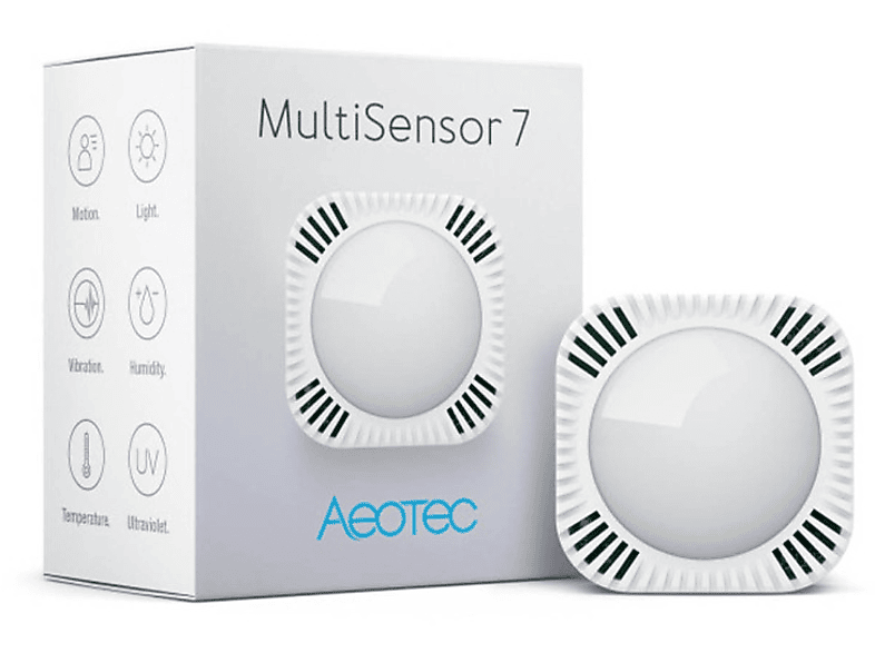 7 Multisensor 6-in-1-Multifunktionsmelder AEOTEC Weiß Sensor