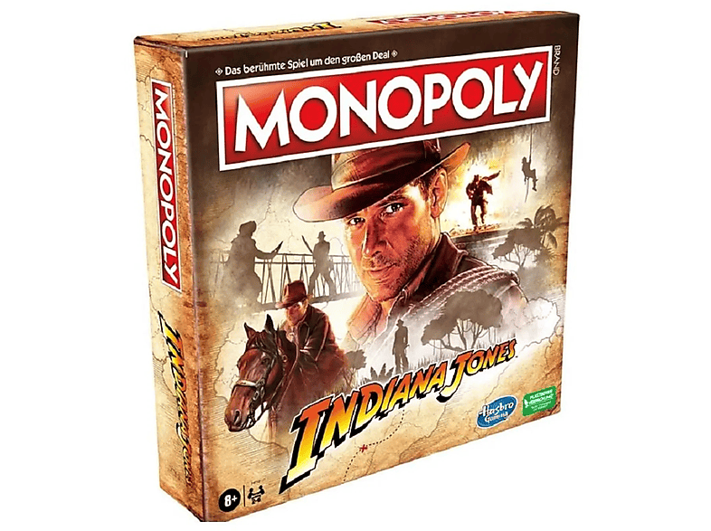 Gioco da tavolo Hasbro Monopoly Indiana Jones Edition per 2-6
