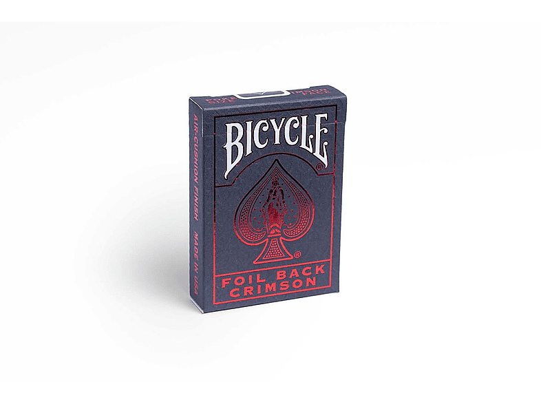 ASS ALTENBURGER Bicycle Kartendeck - Foil Back Crimson Red Kartenspiel