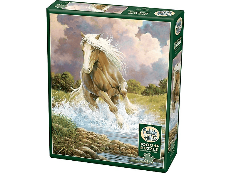 COBBLE HILL puzzle 1000 Puzzle Horse Teile - River