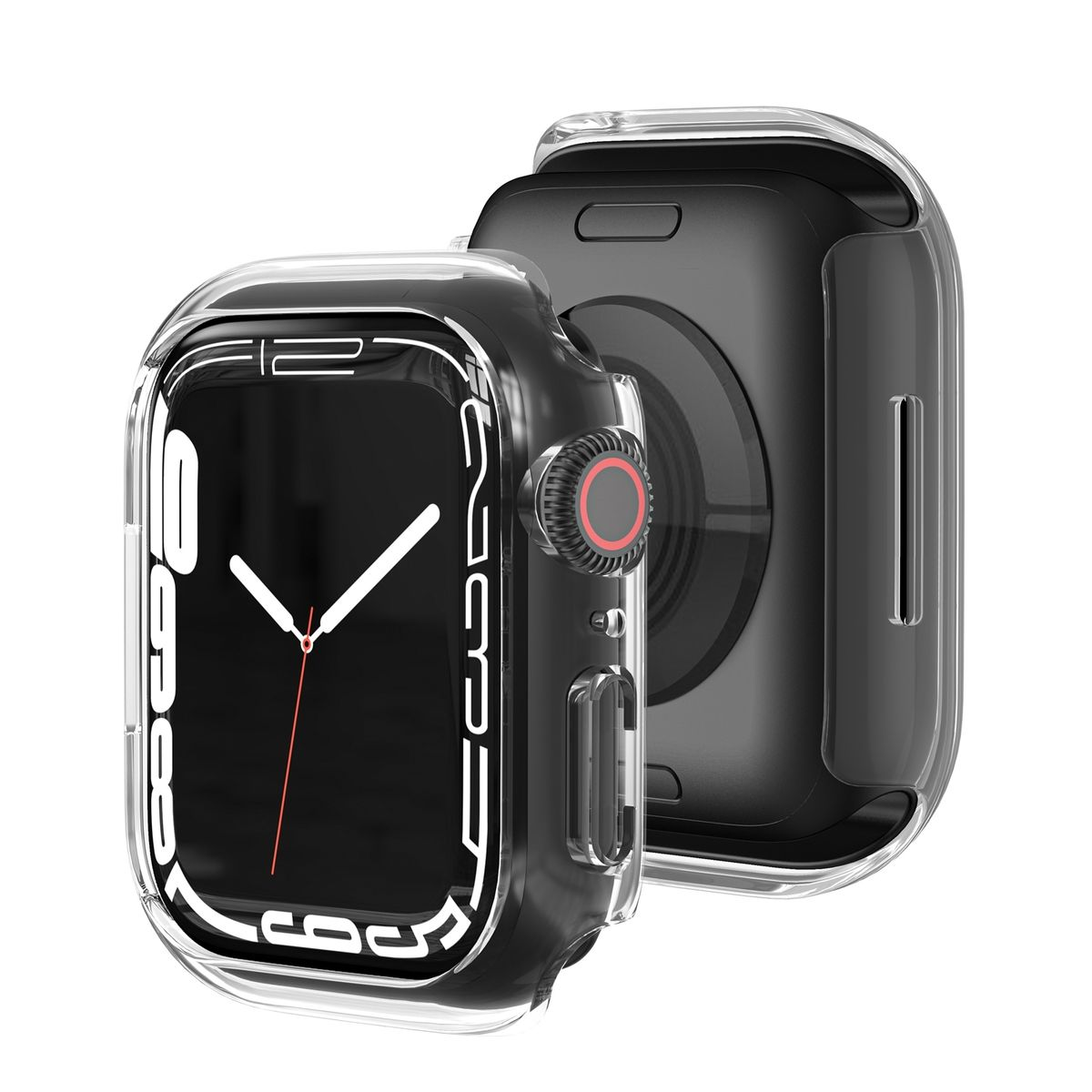 Hülle 45mm) 9 / Apple Serie / Design 7 8 Smartwatchhülle(für Watch Schock WIGENTO
