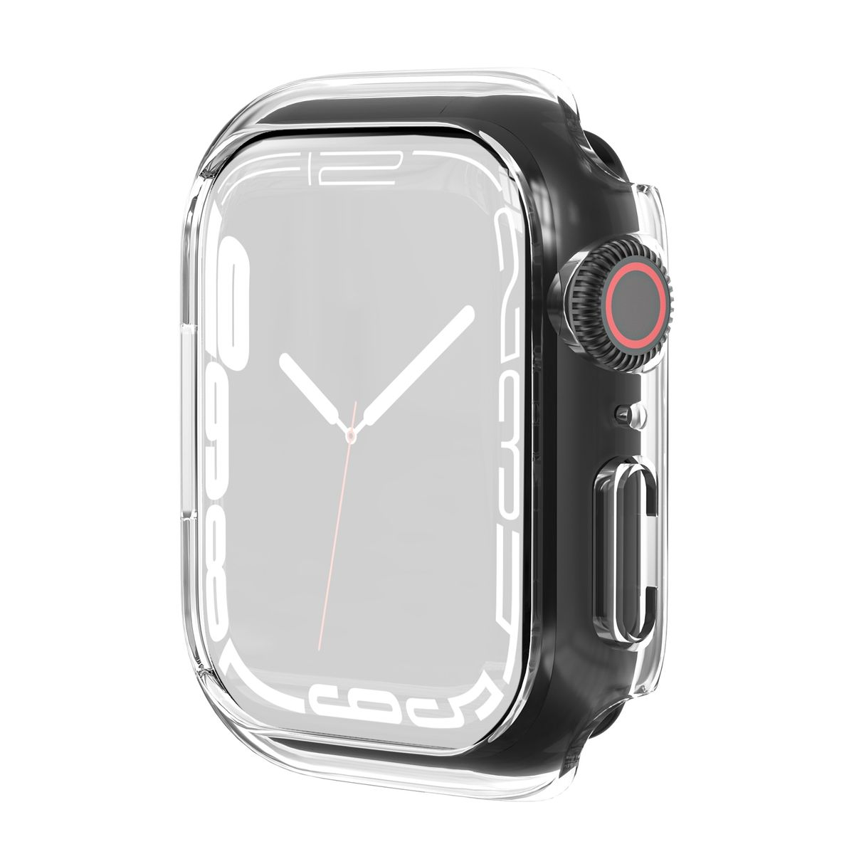 WIGENTO Schock Design Watch Smartwatchhülle(für 45mm) 8 / Hülle / Serie Apple 7 9