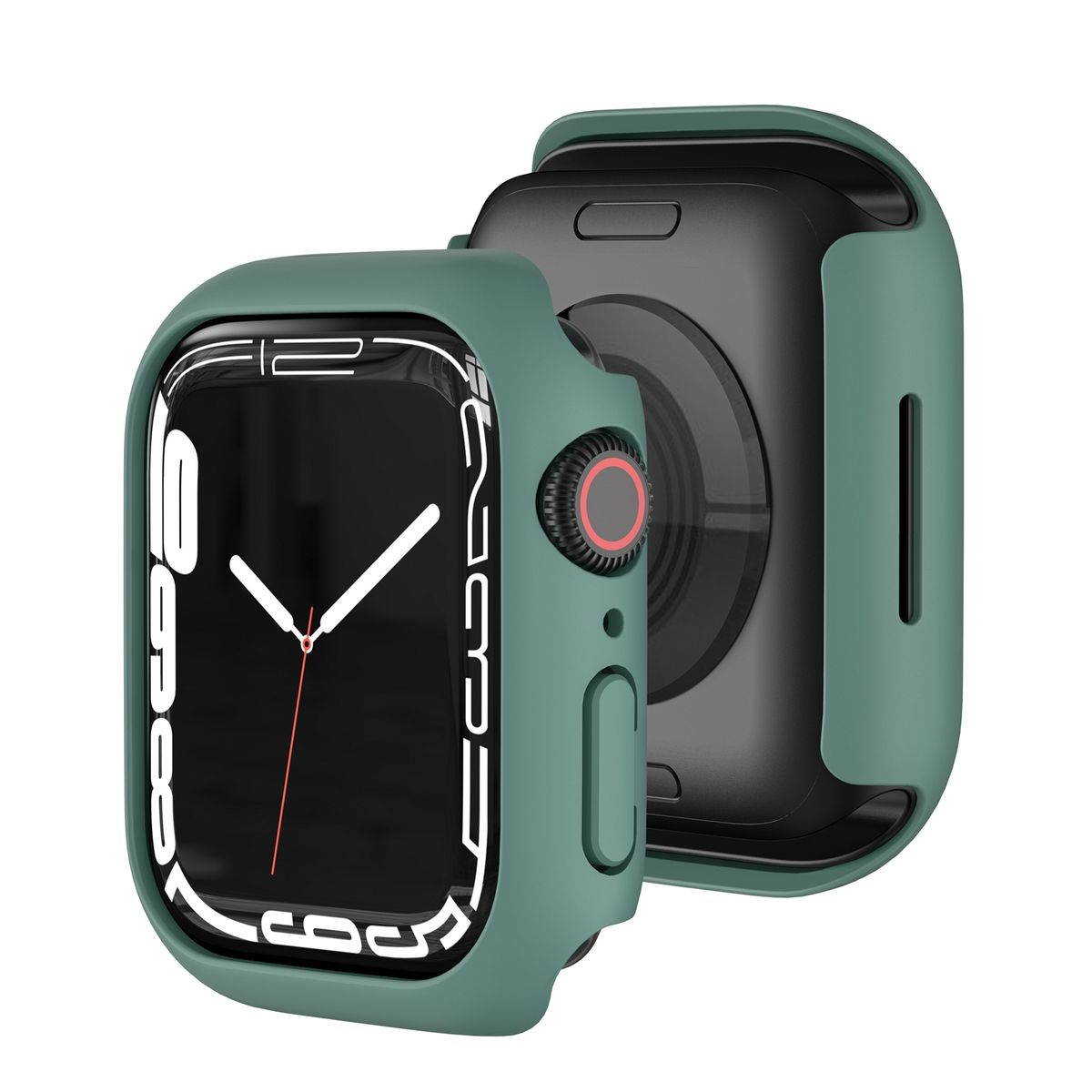 WIGENTO Schock Design 41mm) 8 Serie Hülle Apple / 7 Watch 9 Smartwatchhülle(für 