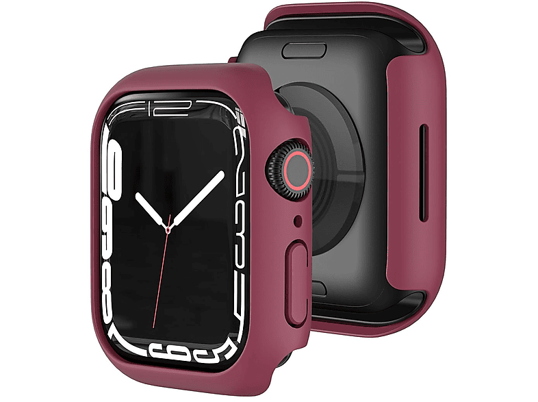 Apple 9 Smartwatchhülle(für 7 Design 8 45mm) Watch Hülle WIGENTO Schock / Serie /
