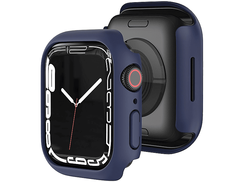 WIGENTO Schock Design Hülle Watch / 8 7 9 Serie Smartwatchhülle(für / Apple 45mm)