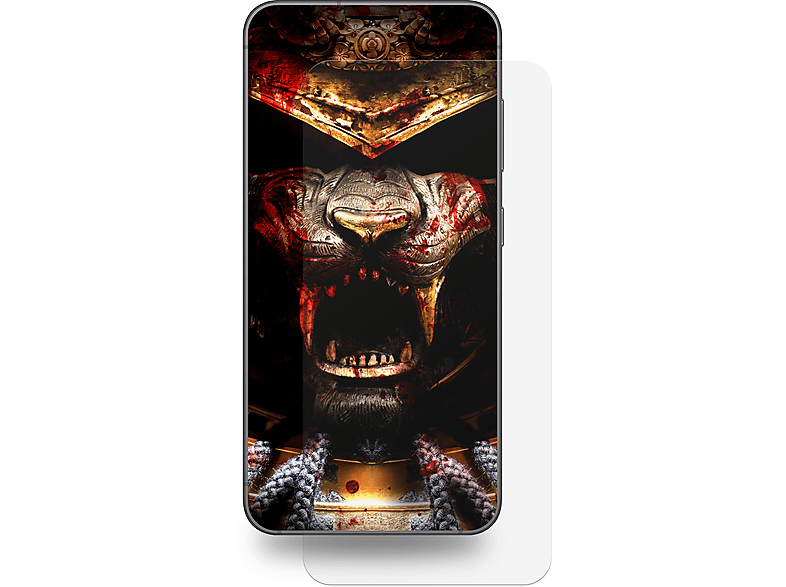 PROTECTORKING 1x Panzerhydroglas 3D KLAR FLEXIBEL Displayschutzfolie(für Samsung Galaxy S21)