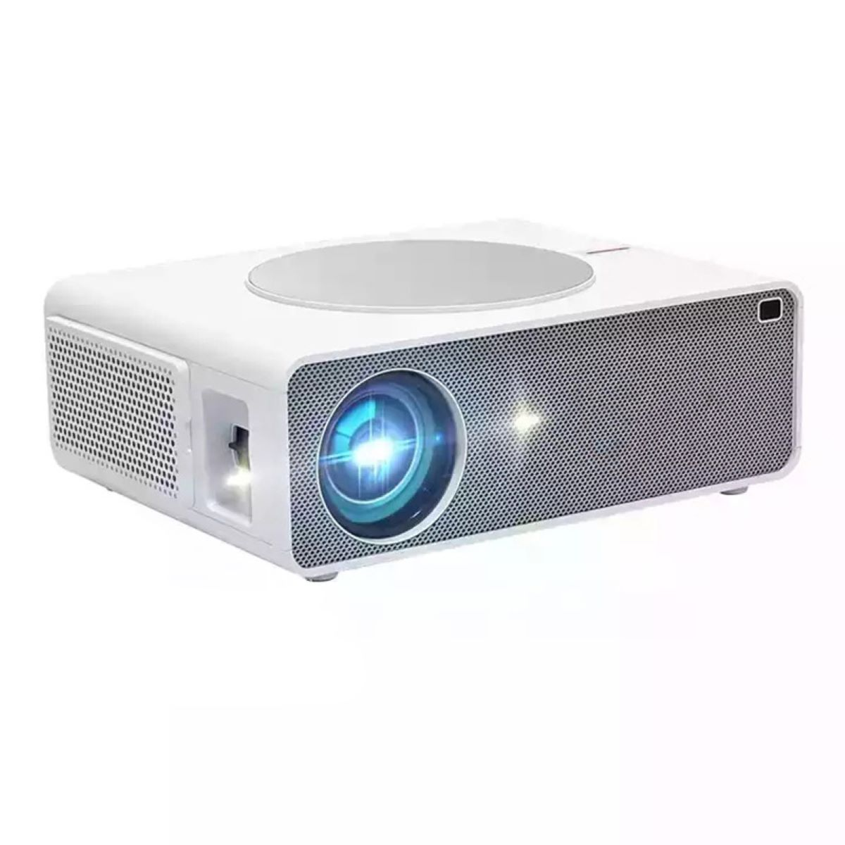 HD 1080P Projektoren(Full-HD, Heimkino Q10 ANSI-Lumen) Konferenz, 9500 Ultra ENBAOXIN Projektor Büro, -