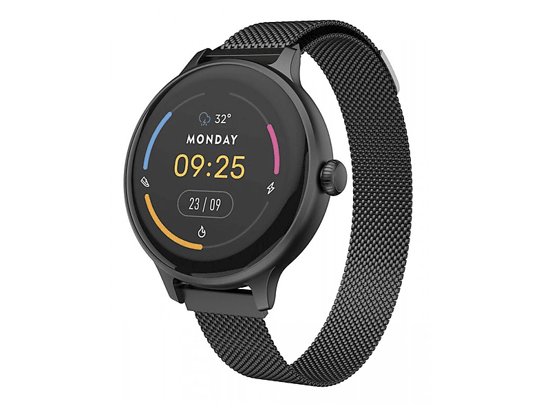 CARNEO Hero mini HR+ Schwarz, Smartwatch, Black | SATURN