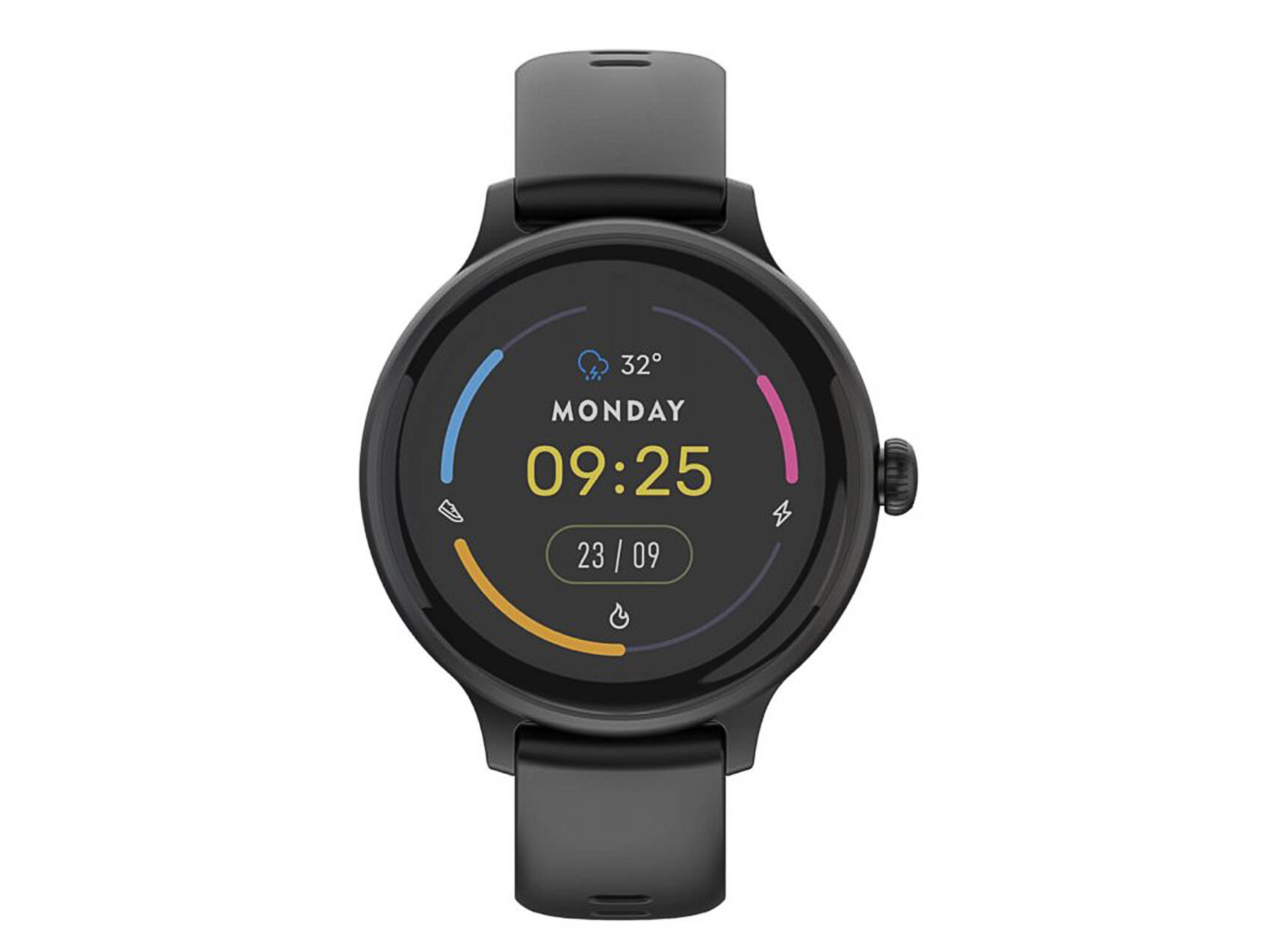 CARNEO Hero mini HR+ Smartwatch, Black Schwarz