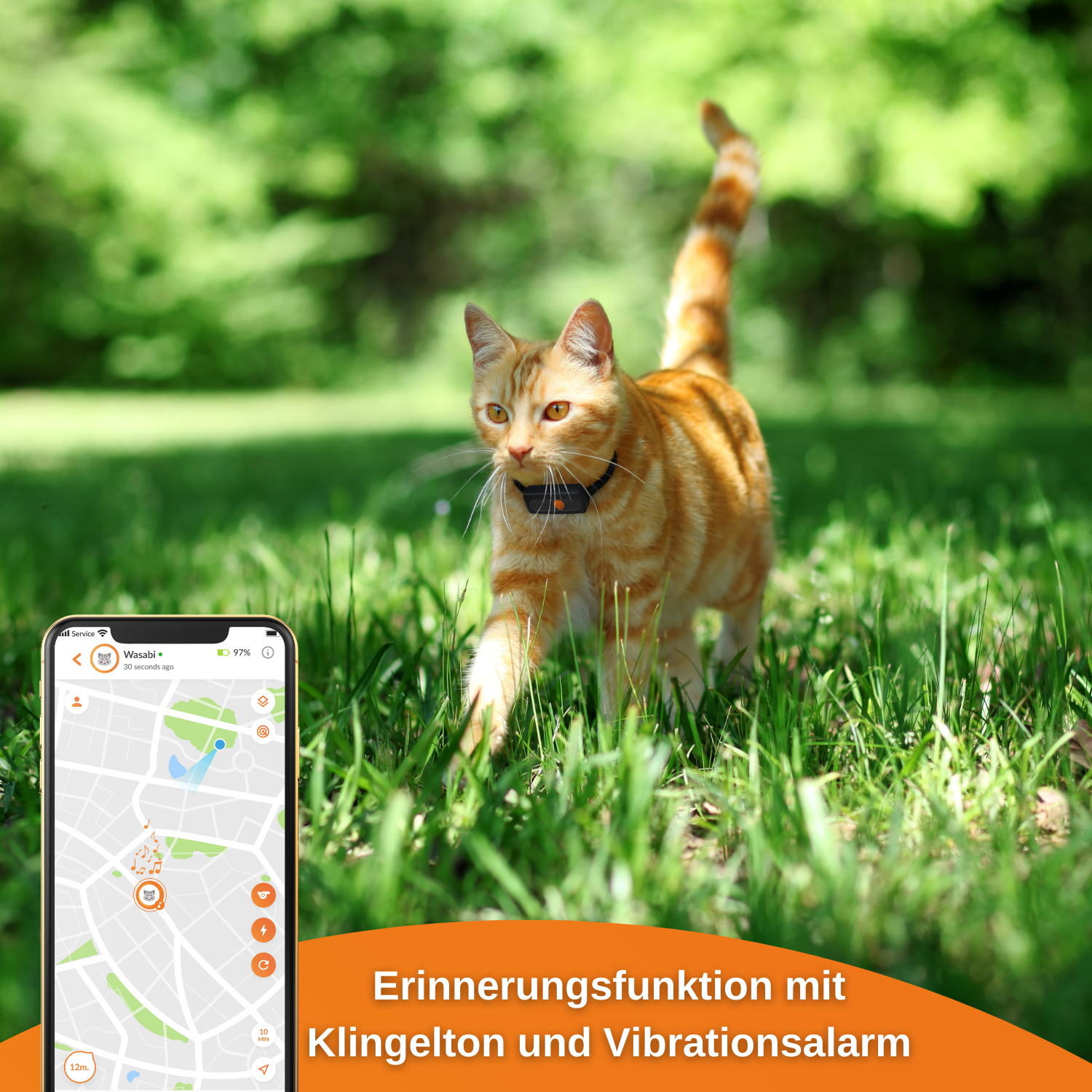 WEENECT Cat GPS Tracker für XS Katze