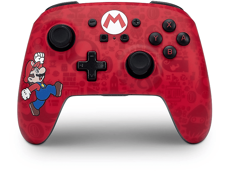 Super Controller, rot POWERA Mario,
