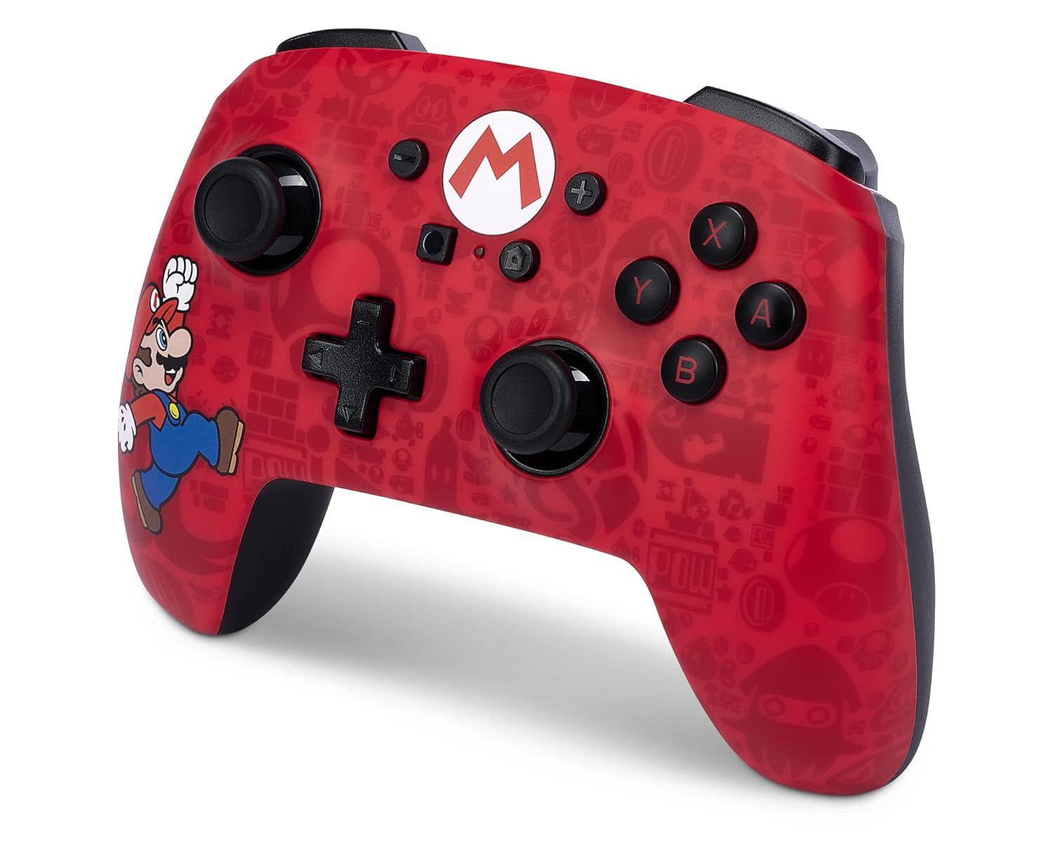 Super Controller, rot POWERA Mario,
