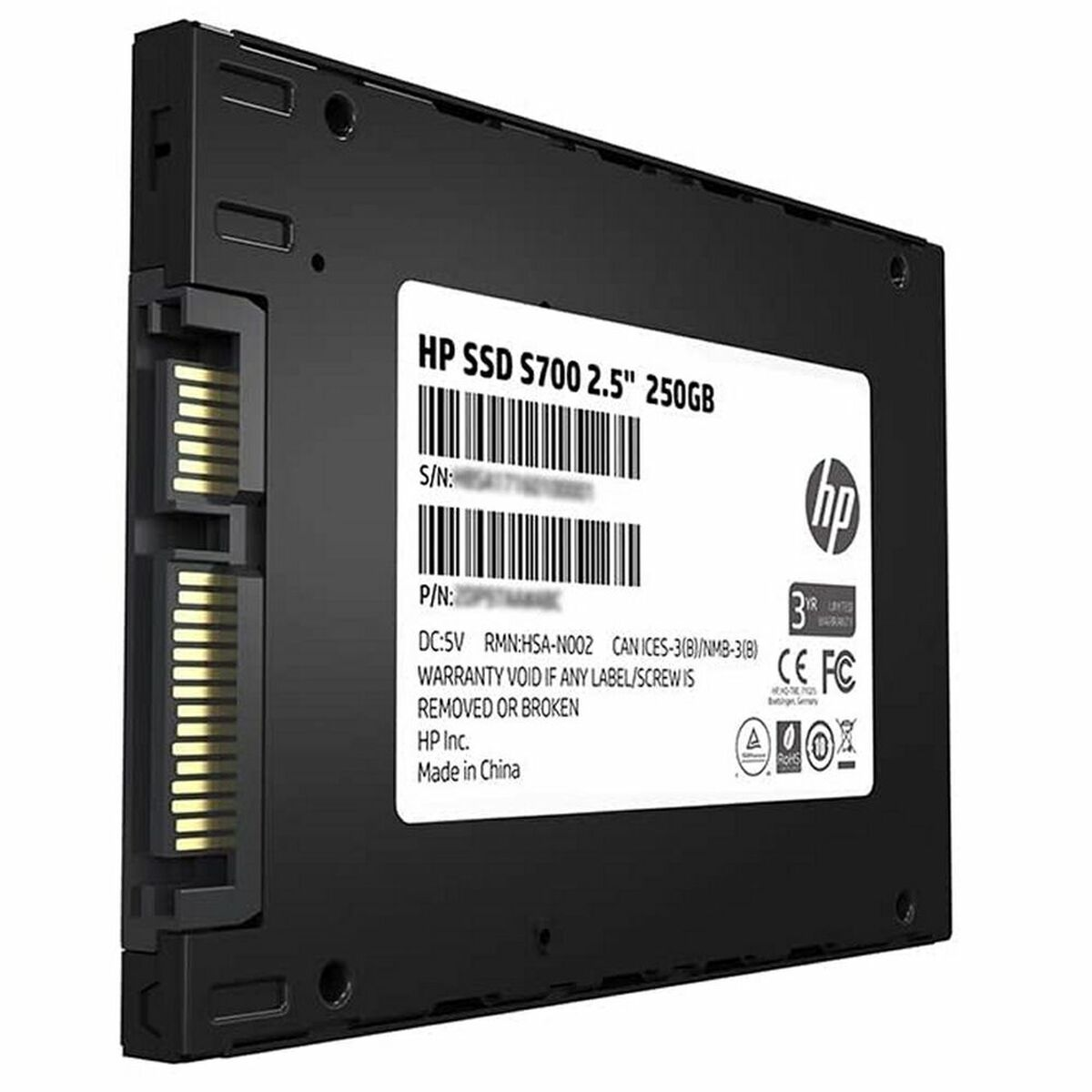 HP S700, 250 intern SSD, GB