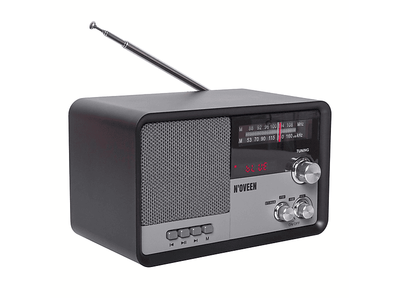 FM, Radio, Schwarz NOVEEN PR950