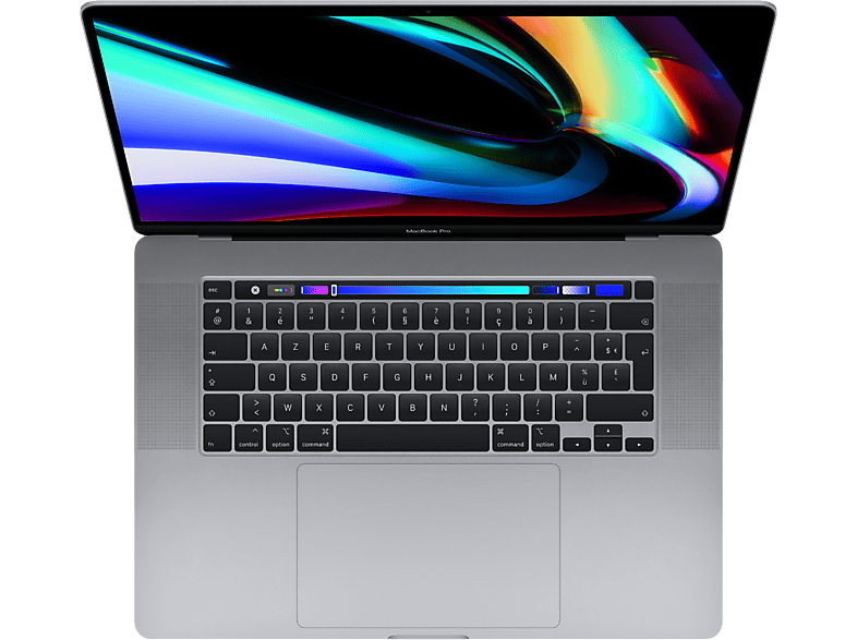 Space GB Prozessor, (*) 2019, i9 16 notebook Pro Bar RAM, APPLE SSD, 1000 Display, Grau 16 REFURBISHED Refurbished Touch MacBook mit 16\