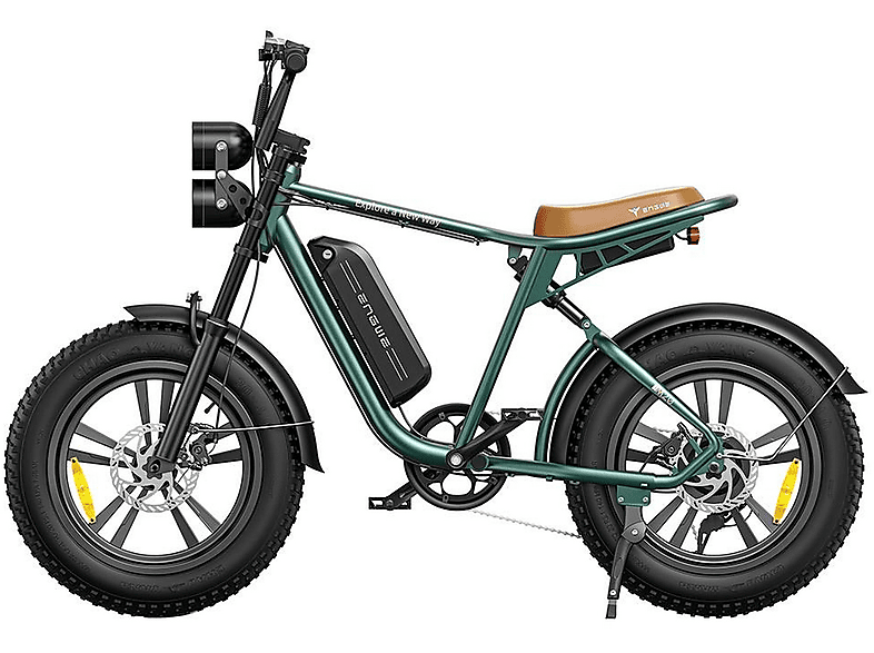 ENGWE M20 Single battery Mountainbike (Laufradgröße: 20 Zoll, Unisex-Rad, Grün)