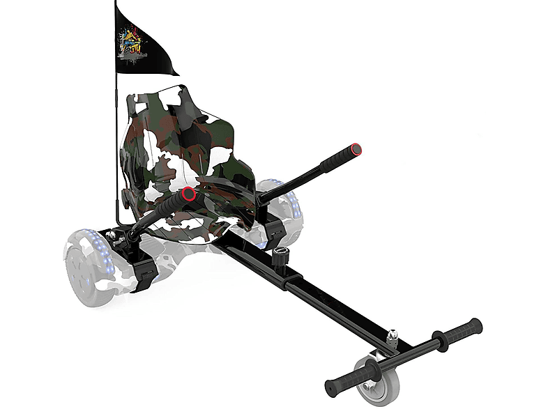 CITYSPORTS Balance Scooter Kart, Hoverkart, Sitz für 6,5\