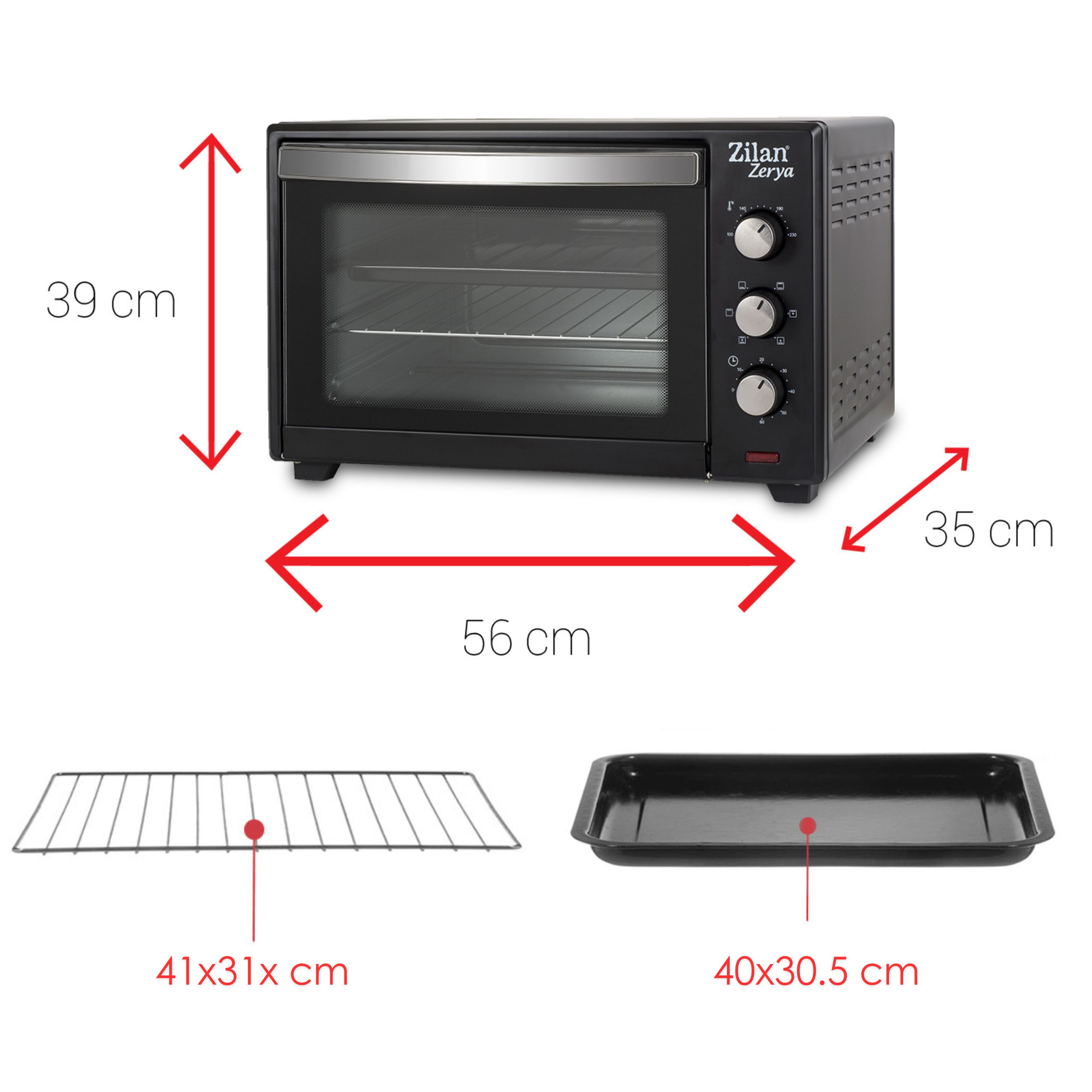 Mini ZLN-3727 ZILAN Backofen