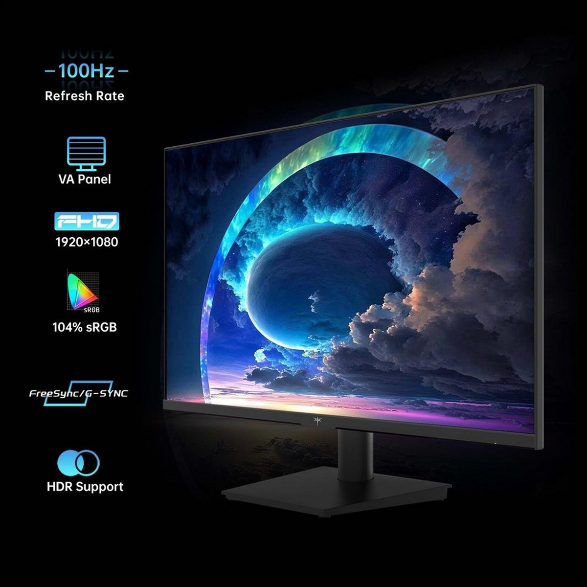 H24V13 ) Full-HD 23,8 Monitor (16 Gaming , ms Reaktionszeit KTC Zoll 100Hz