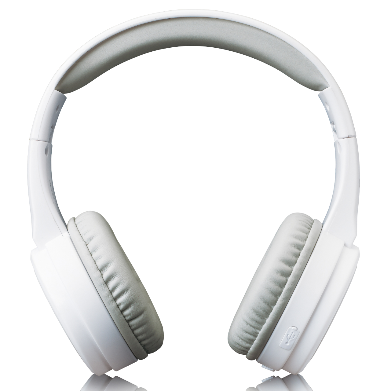 Bluetooth LENCO HPB-330WH - Bluetooth -, Headphone Weiß Spritzwassergeschützt On-ear
