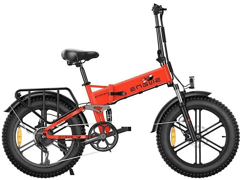 624 ENGWE Kompakt-/Faltrad X Erwachsene-Rad, Zoll, Rot) Wh, (Laufradgröße: 20 ENGINE