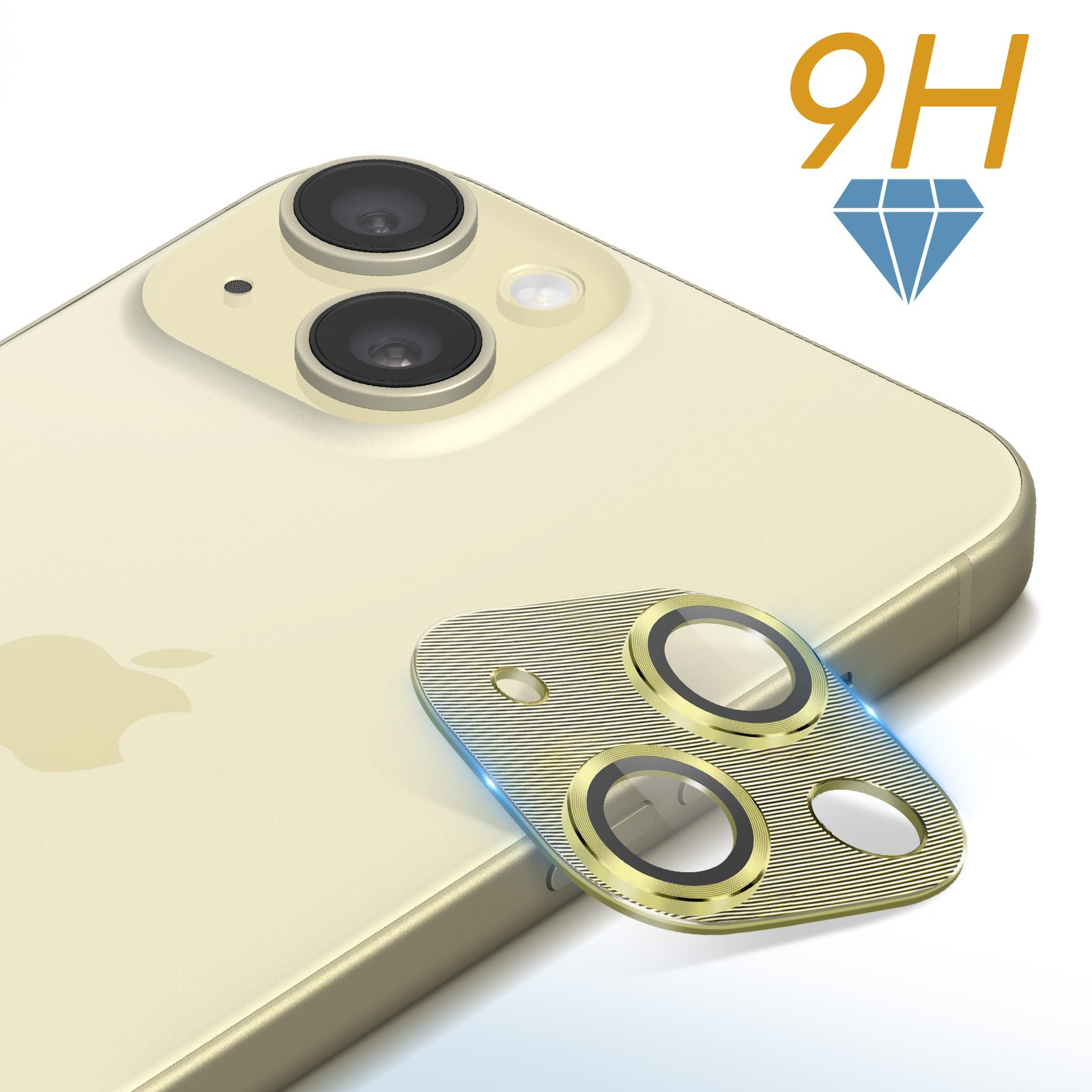 Aluminiumlegierung ENKAY Apple Plus) Folien(für iPhone 15 Rückkamera