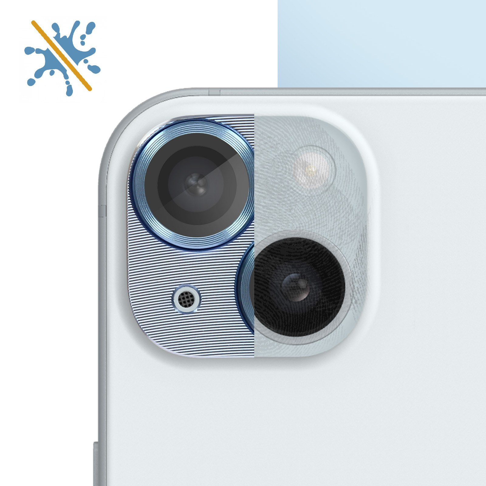 iPhone Aluminiumlegierung Rückkamera Folien(für Plus) ENKAY 15 Apple