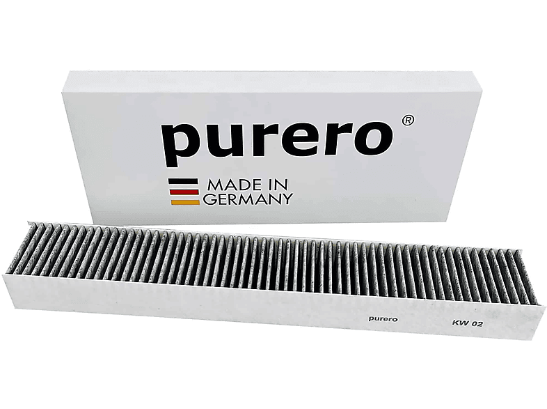 AIR2GO PURERO Premium  als Ersatz für Constructa CleanAir CA282110 / 17000822 / 17001485 Aktivkohlefilter