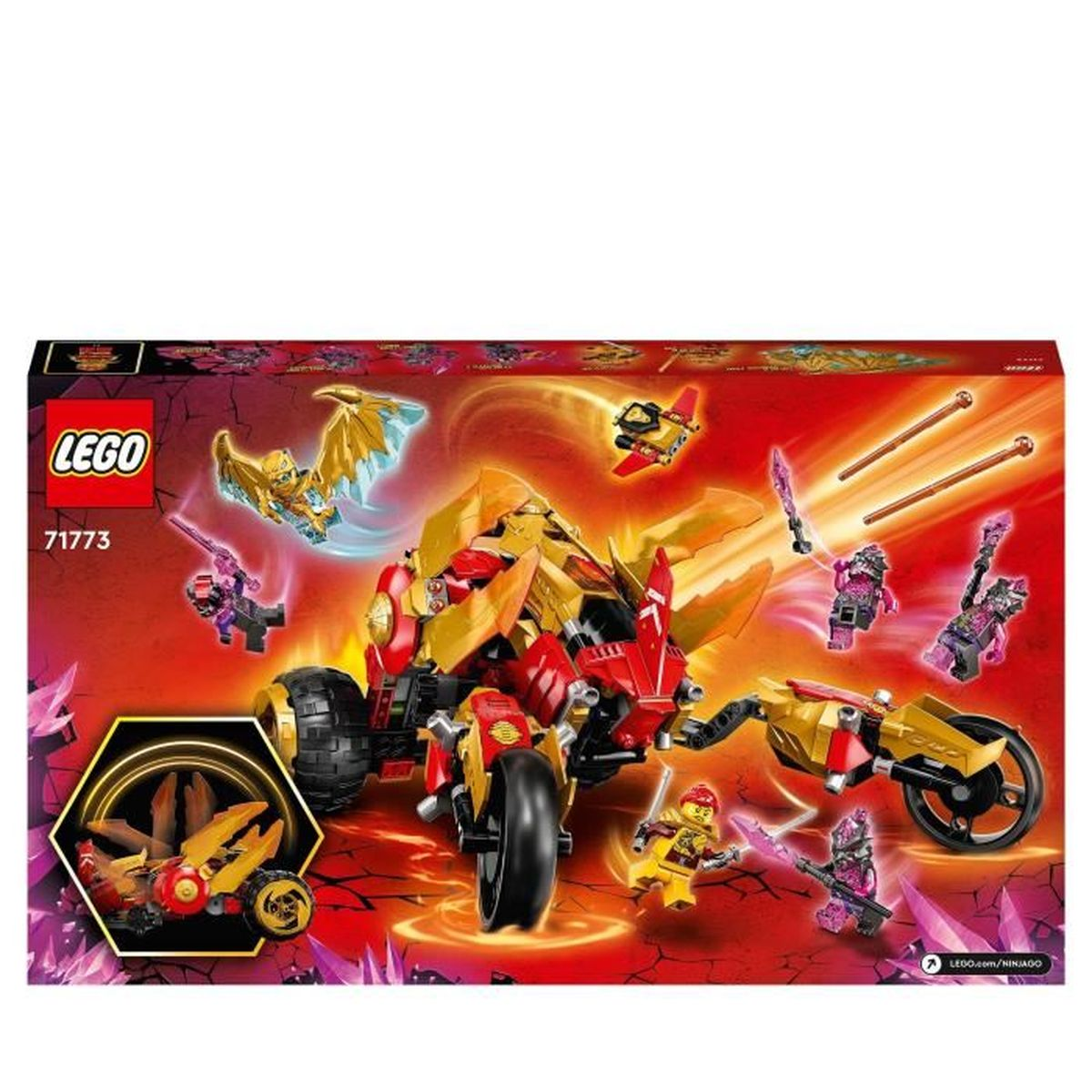 LEGO LEGO GOLDDRACHEN-RAIDER Ninjago KAIS 71773