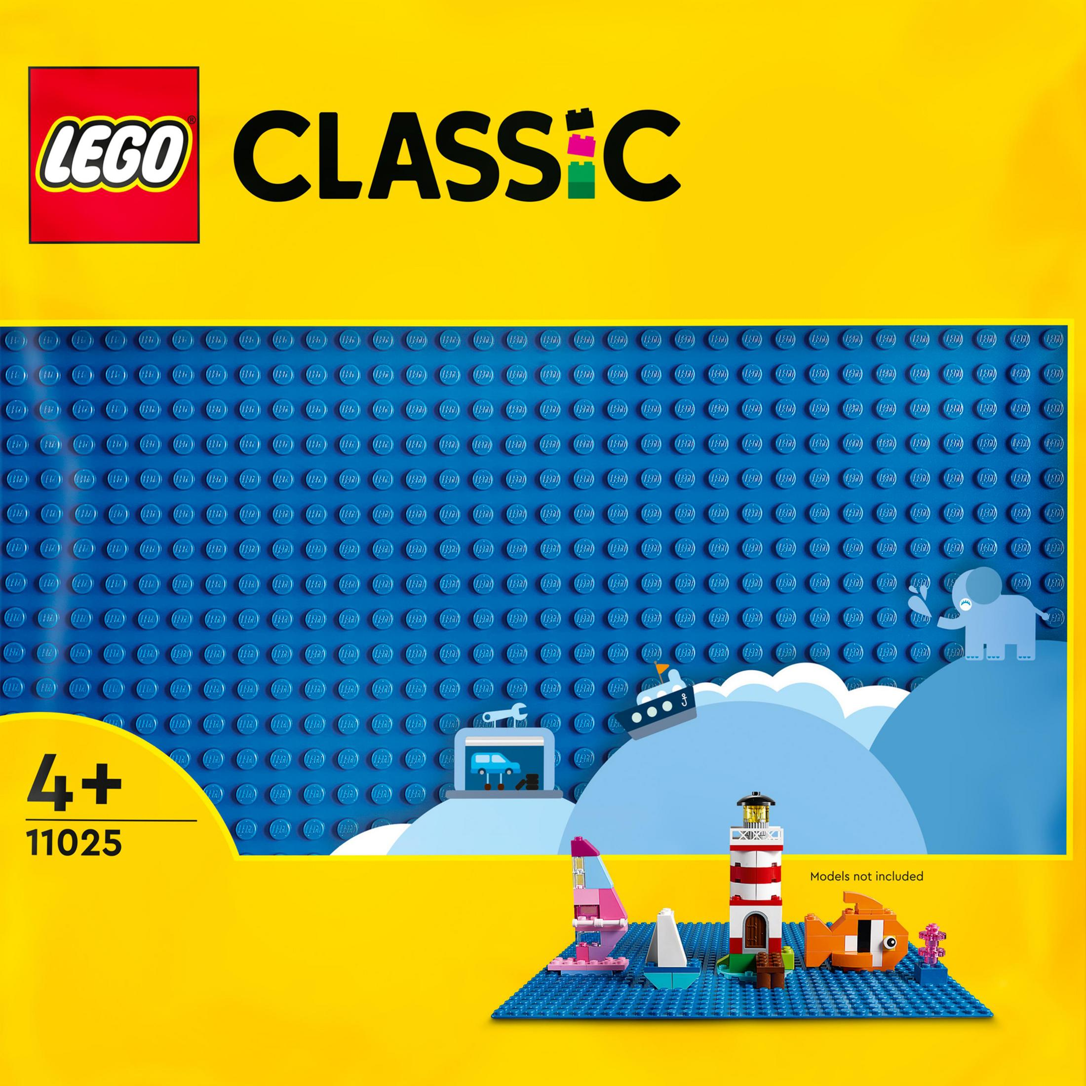 LEGO Classic Mavi Plaka (Zemin) 11025