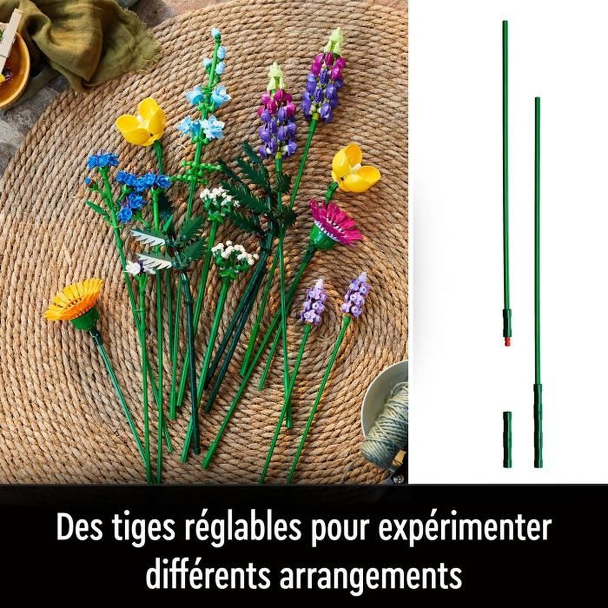 LEGO Icons 10313 Boeket met wilde bloemen LEGO-bouwset Veelkleurig