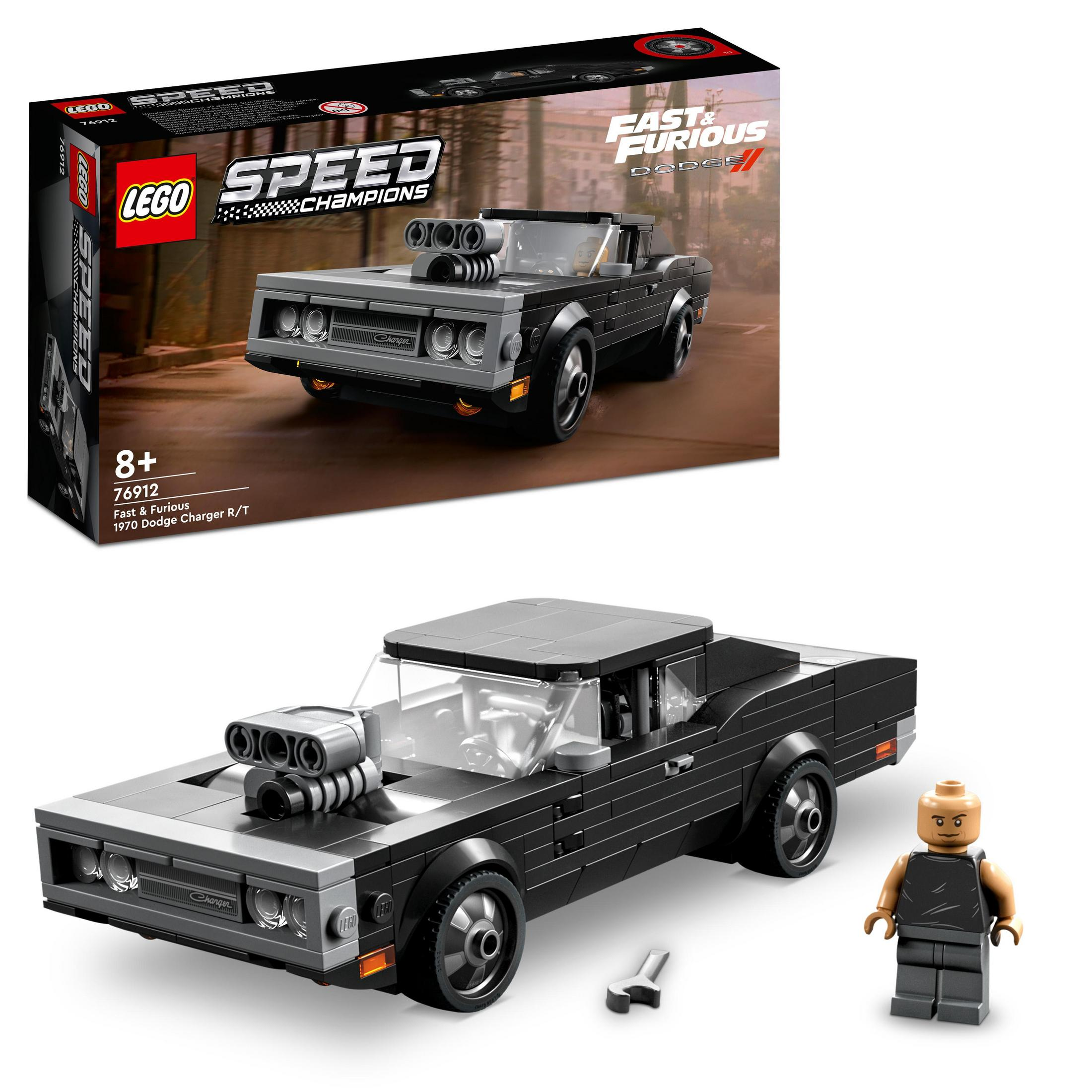 CHARGER 1970 DODGE LEGO & 76912 FURIOUS FAST R/T Champions LEGO Speed