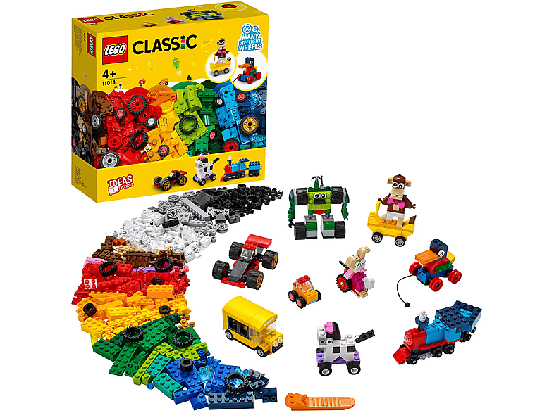 LEGO 11014 STEINEBOX MIT RÄDERN LEGO Classic