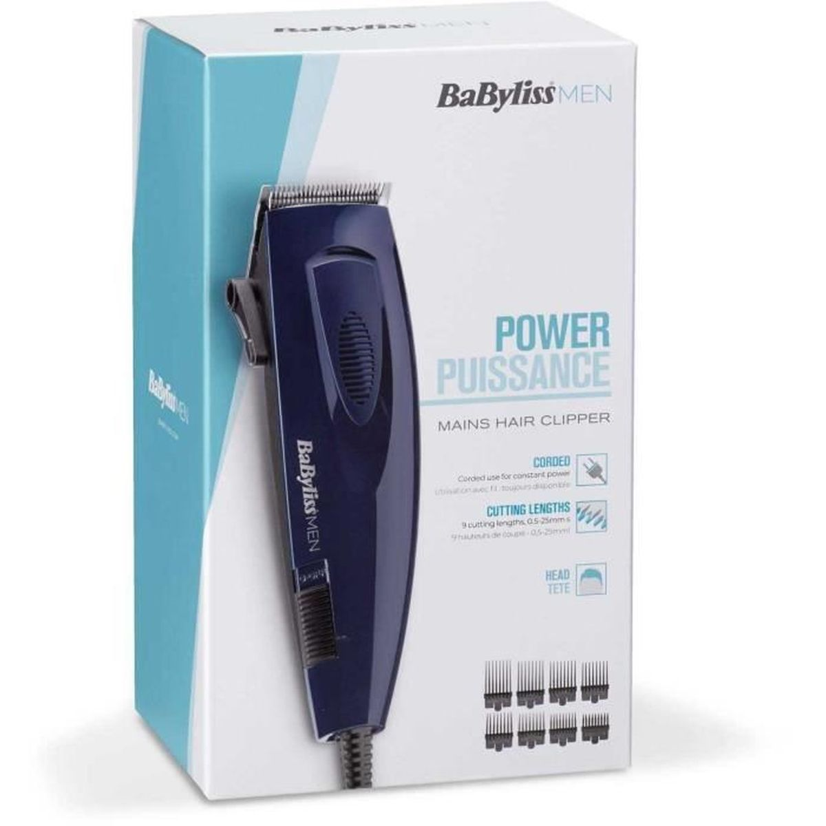 BABYLISS E695E Blau Haarschneidemaschine