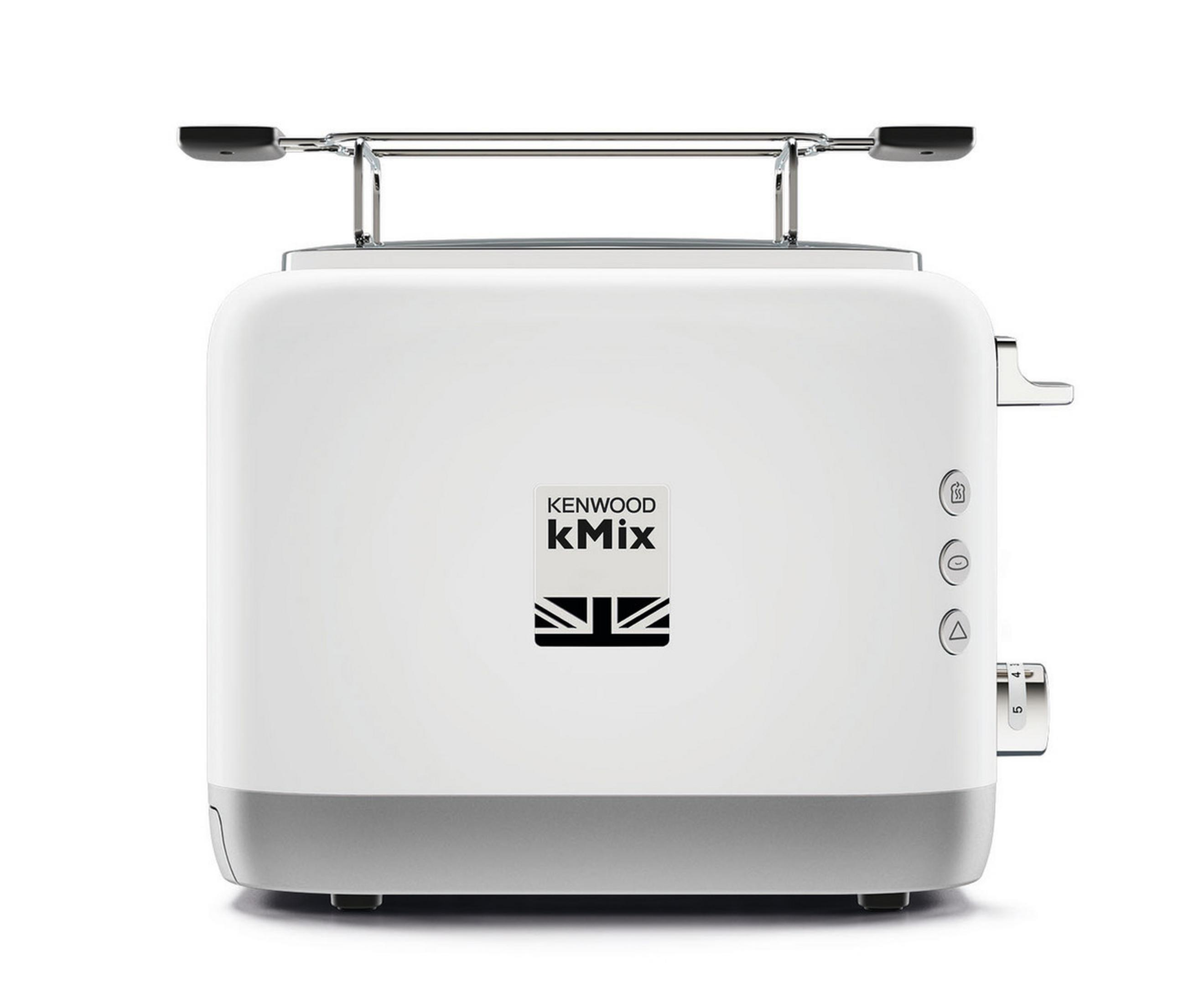 KENWOOD TCX Toaster 751 Schlitze: Watt, (900 900W KMIX 2-SCHLITZ-TOASTER WH 2) Weiß