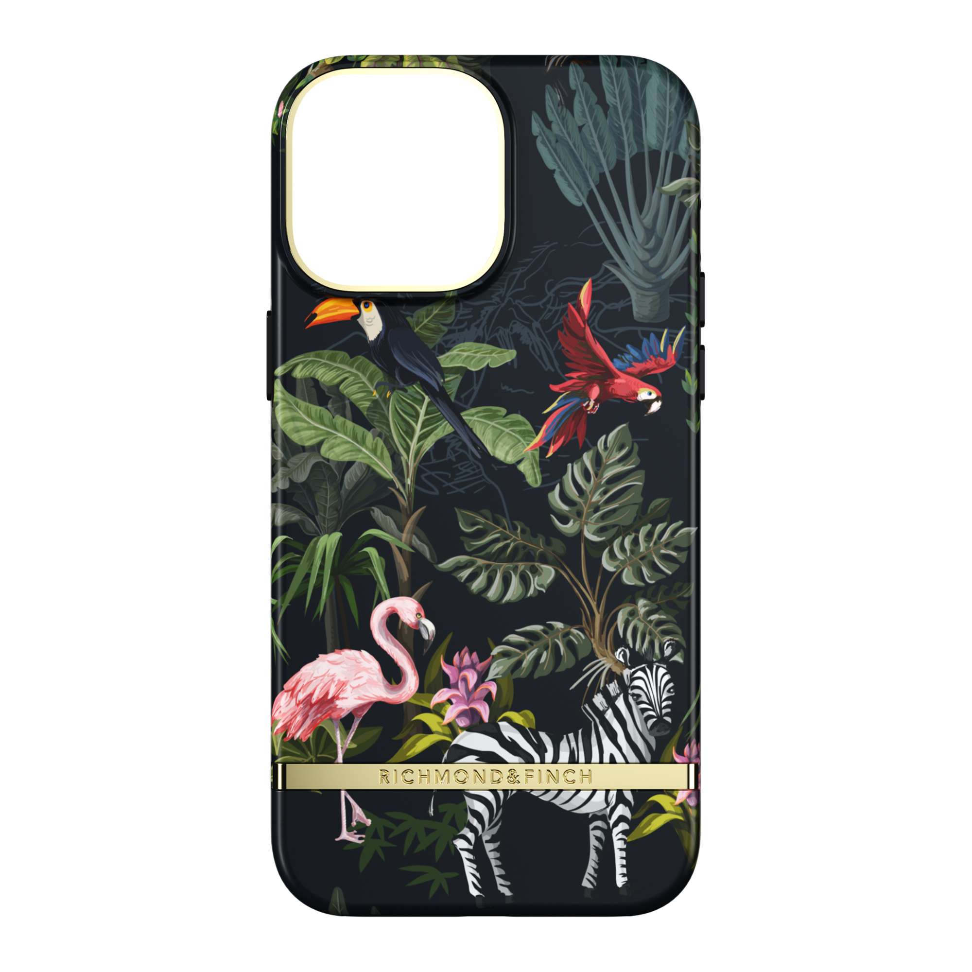 & RICHMOND iPhone mehrfarbig Dschungel-Flow, Pro Tasche Backcover, 13 iPhone Max, FINCH Apple,