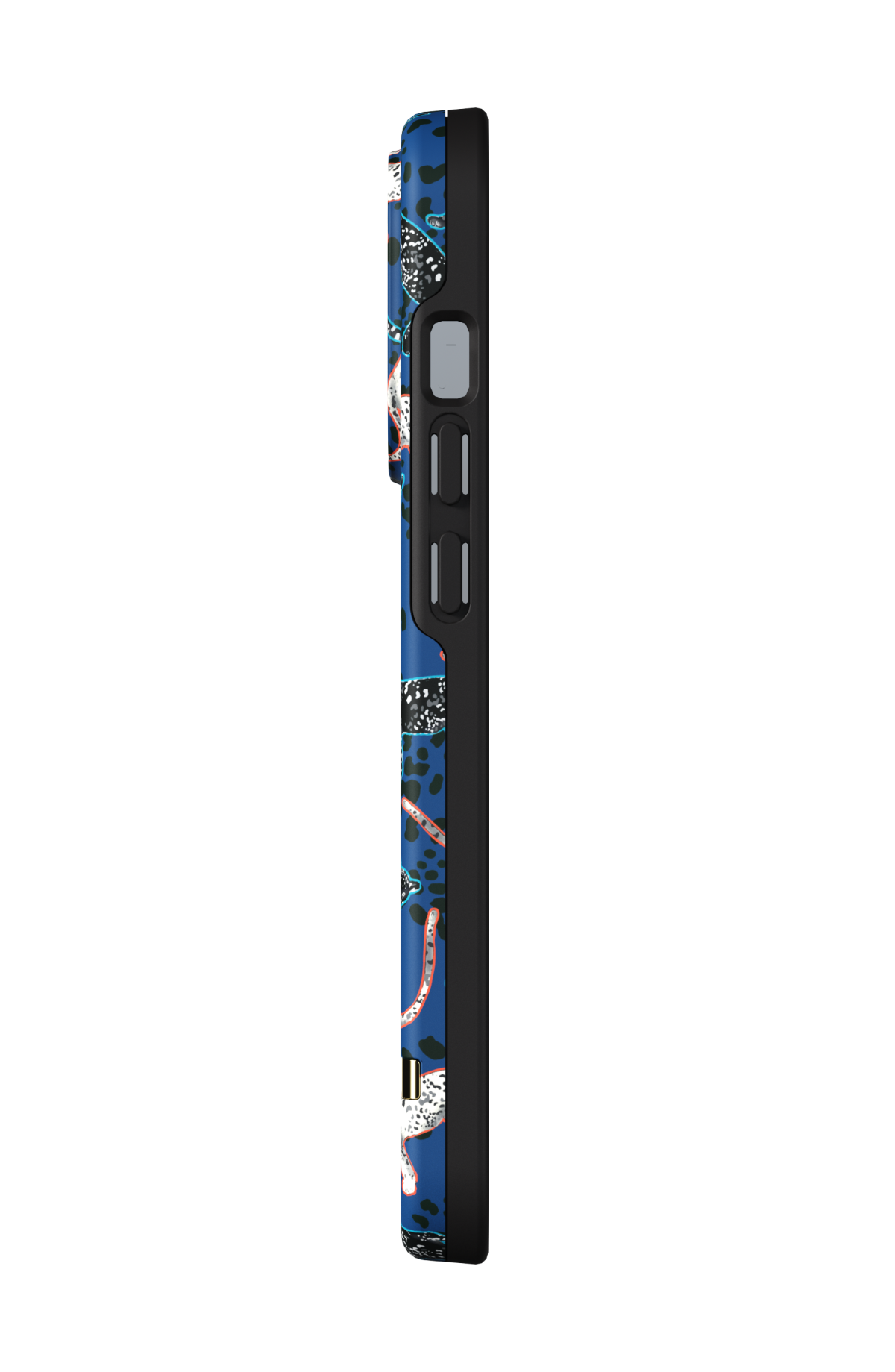 iPhone RICHMOND Apple, Tasche Leopard, Blau FINCH iPhone 13 Blau & Pro, Backcover,