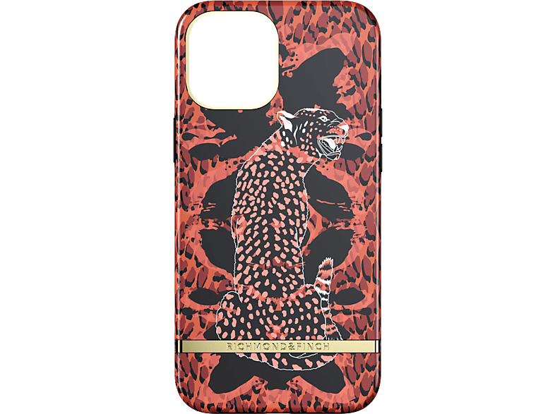 12 iPhone iPhone Apple, Amber & FINCH Gepard, Backcover, Rot Max, Pro Tasche RICHMOND