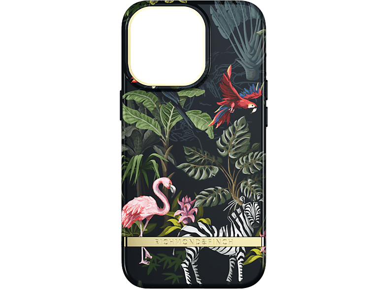 RICHMOND & FINCH iPhone Tasche Dschungel-Flow, Backcover, Apple, iPhone 13 Pro, mehrfarbig